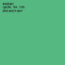 #56B881 - Breaker Bay Color Image
